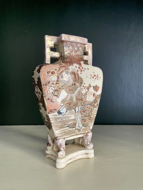 Vase satsuma xixème siècle