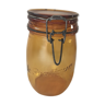 Amber glass jar "The Practice."