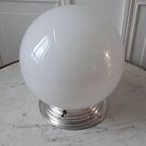 Opline ceiling lamp and aluminum support 50s-60s