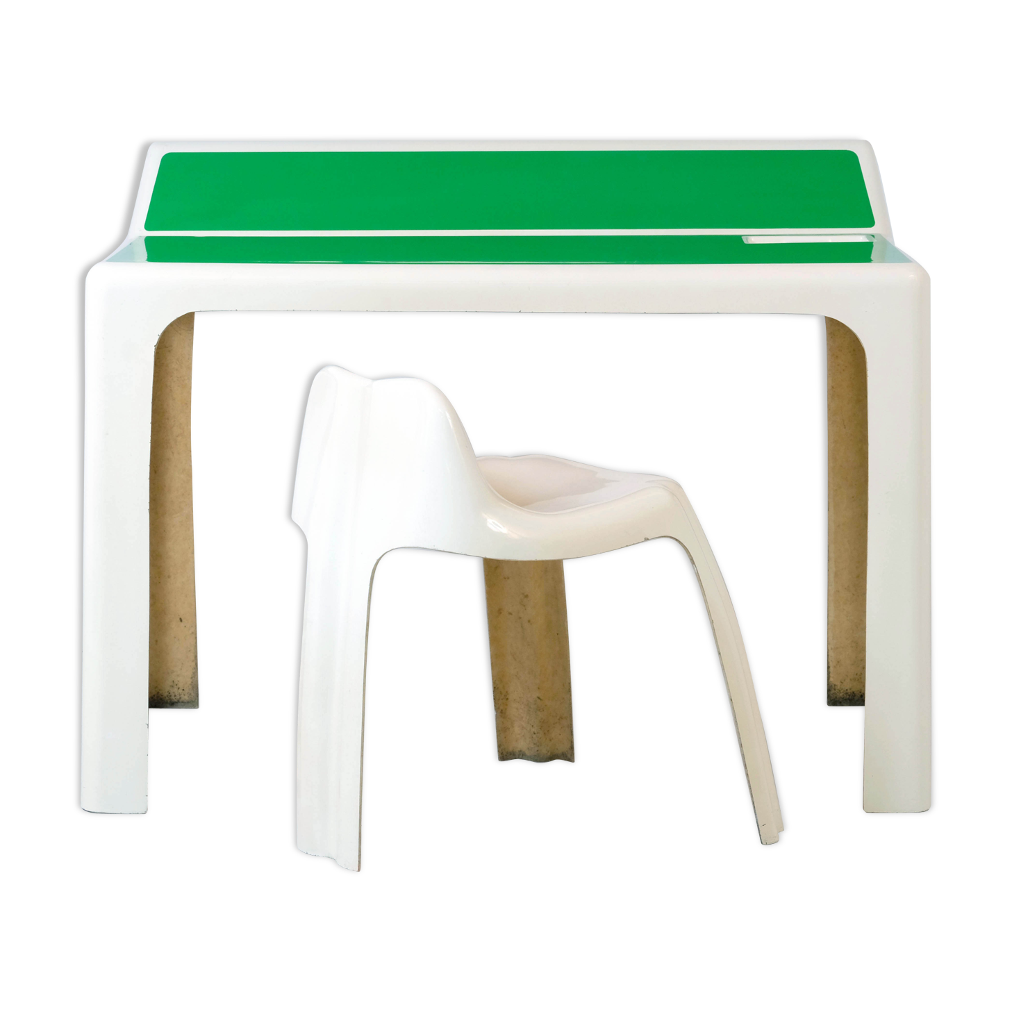 Desk and chair "Study" by Patrick Gingembre 1971 edition Paulus