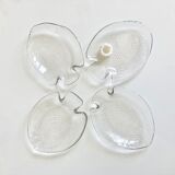 4 glass fish cups