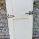 White cabinet - 1 door