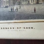 Print of Bergen op Zoom, De Groote Markt