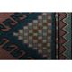1970s Vintage Turkish Oushak Handmade Wool Cotton Pink Area Rug  192x256