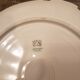 Plat rond Ø26 cm fleurs porcelaine de Limoges