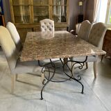Marble table