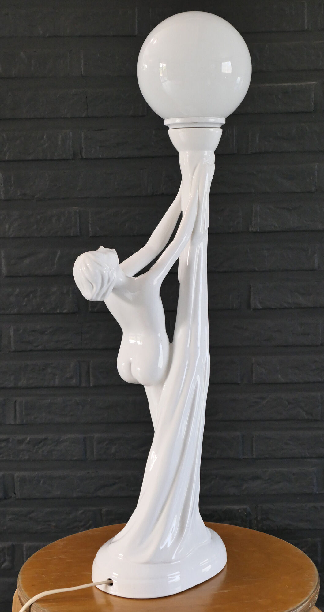 Large table lamp Art Deco style 1960s-70s
