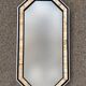Blackened wood, metal and bone mirror by Anthony Redmile – London, 1970