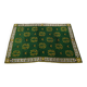 Antique green Berber rug