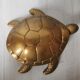 Boîte à bijoux tortue laiton