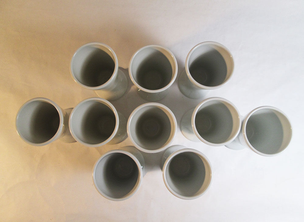 Set of 10 mazagrans tradition cnp france