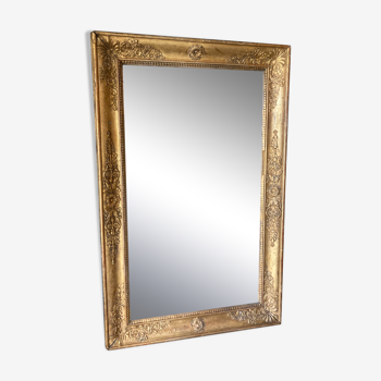 Miroir doré très ancien 53x84cm