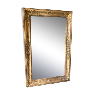 Very old gilded mirror 53x84cm
