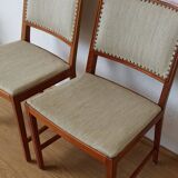 Chairs, 2 pcs, teak, Bertil Fridhagen, Bodafors, 70s .