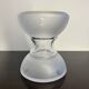 Vase cristal design diabolo années 80