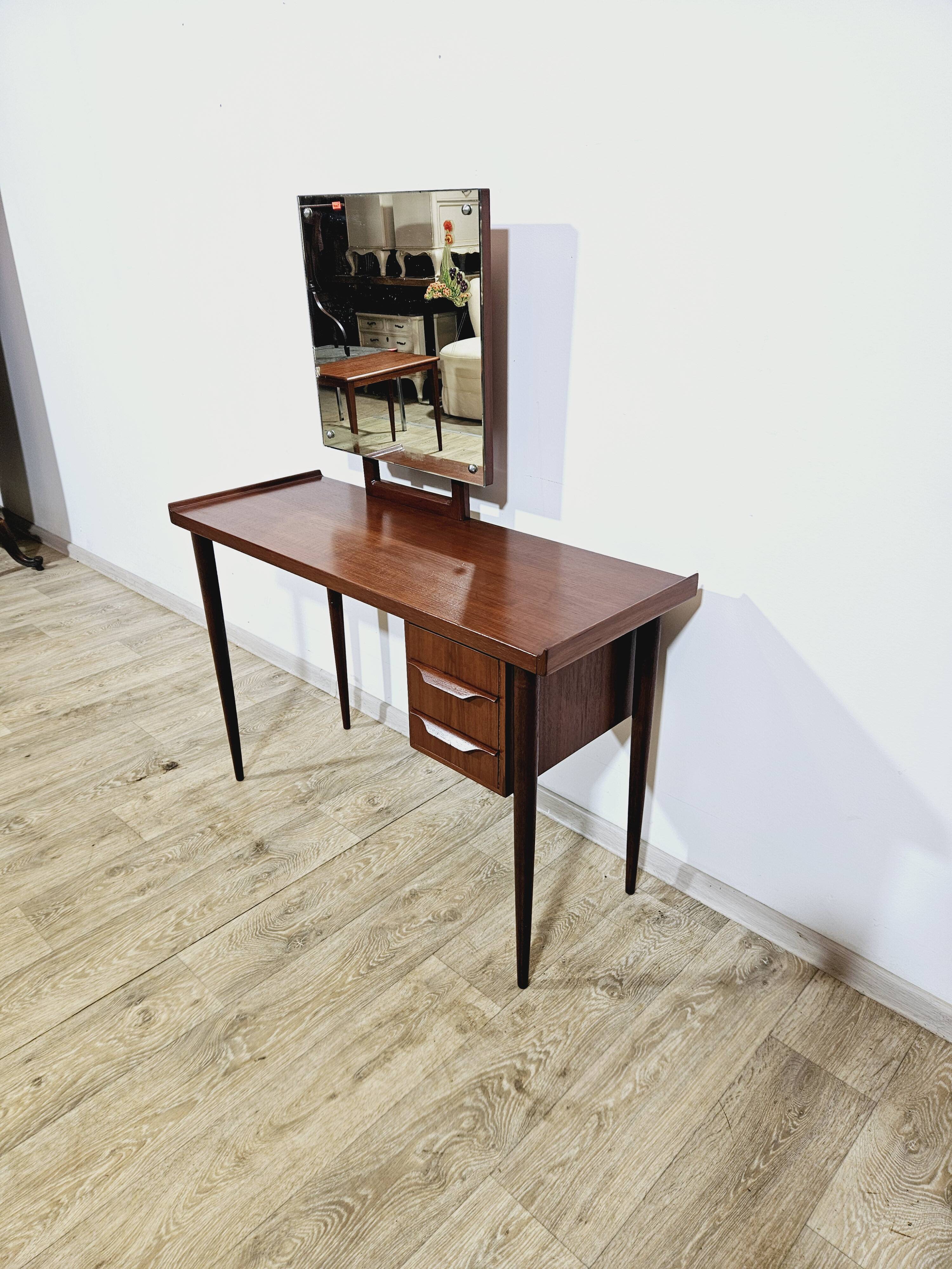 Gunnar nielsen tibergaard, toilet teak, denmark, 1960s.