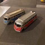 Red and blue Isobloc Cars Dinky Toys