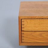 Model 128 Wall Console in Teak by Kai Kristianen for Aksel Kjersgaard