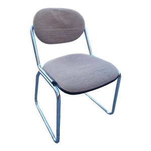 Chaise de bureau vintage piètement