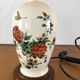Bedside lamp vintage ceramic foot floral decoration