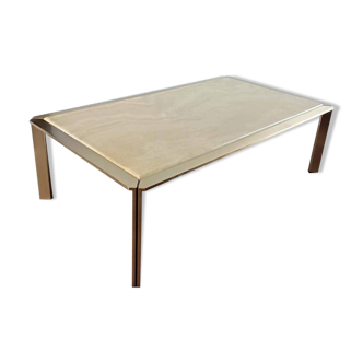 Roche Bobos table basse travertin