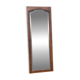 Large vintage wardrobe door mirror, 1930s.