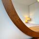 Miroir mural rond Aksel Kjersgaard n°280, 1960s