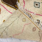 Handmade Moroccan Berber carpet 226 x 150 CM