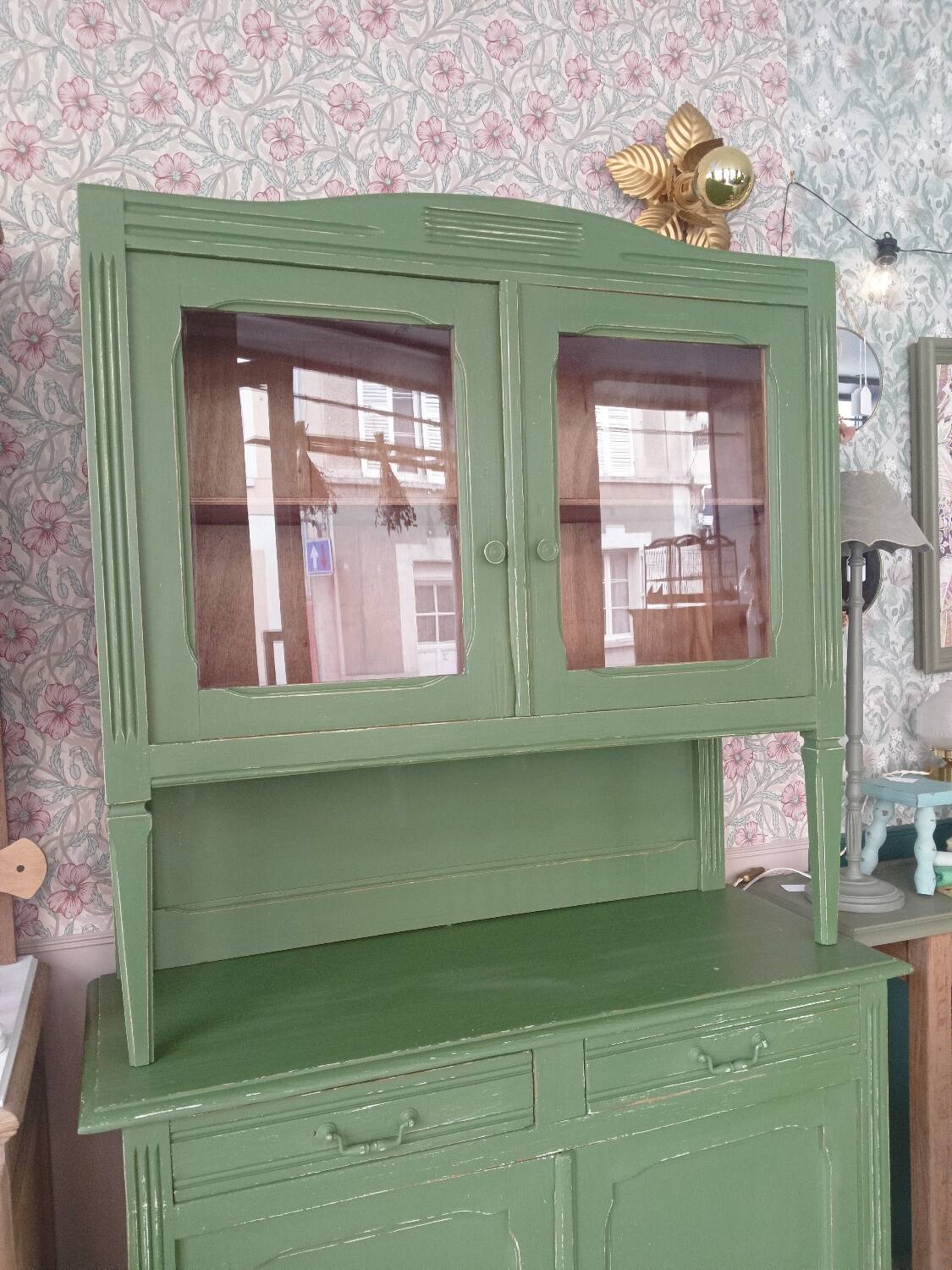 2-body china cabinet sideboard