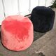Pair of designer poufs La Cividina