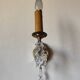 Venetian wall sconce, glass sconce, brass, pendants.
