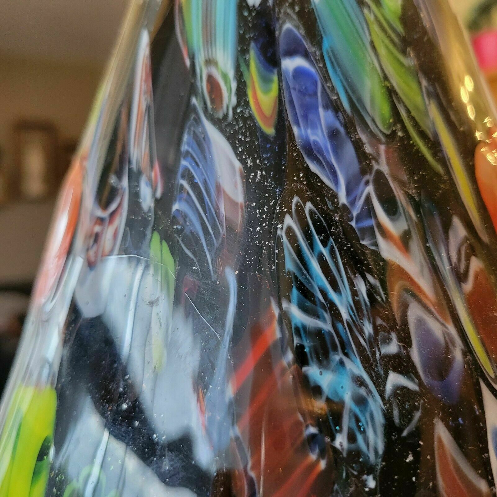 Vase murano millefiori