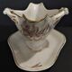 Saucière in porcelain of paris early twentieth century