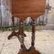 Traveling mahogany dressing table, working woman, Victorian charm - 19th century.