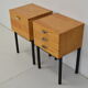 Bedside Tables,UP zavody Bucovice,1970's.