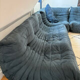 Navy blue Ligne Roset Togo sofa