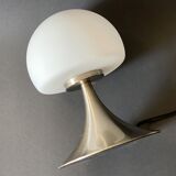 Vintage glass tip-touch mushroom table lamp / bed lamp