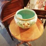 Pot cover in dabbling decoration butterflies