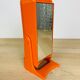 Miroir orange space age distributeur de cotons