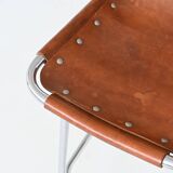 Ensemble de six tabourets de bar Charlotte Perriand, Station de ski des Arcs, France, 1960