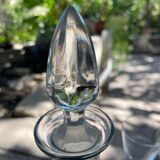 Crystal decanter and glass