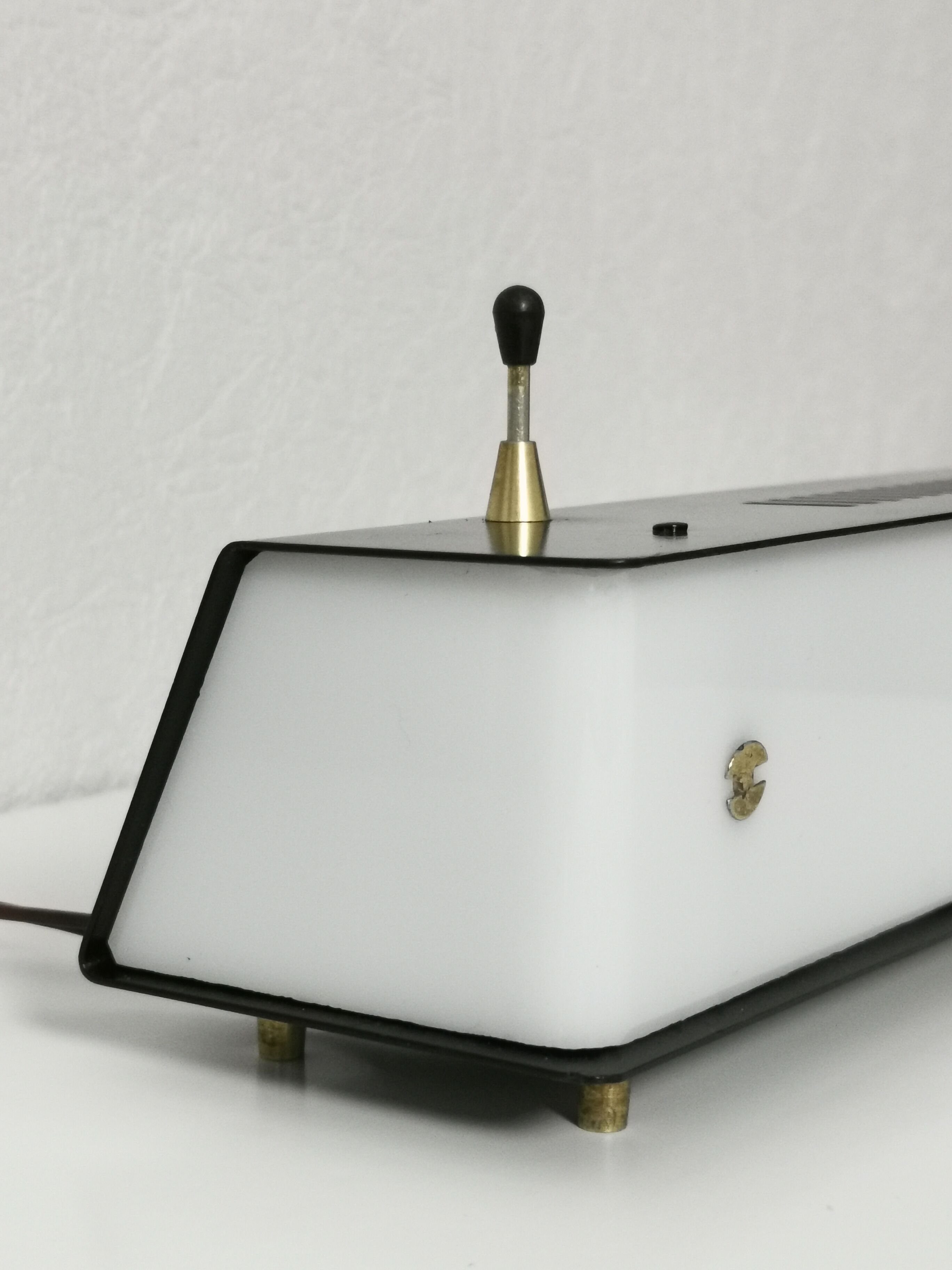 Arlus House metal plexiglass horizontal lamp, France, 1960
