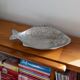 Arthur Court Vintage Fish-Shape Aluminum Tray in Silver – Mid-Century 1970s Design