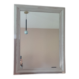 Miroir cadre bois laqué