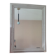 Mirror lacquered wood frame