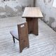 Brutalist office chair set from the 1950s.