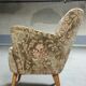 Pair of armchairs flower 50s