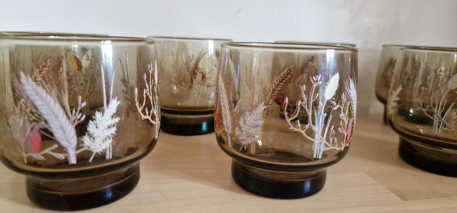 8 Verres fumés Tivoli