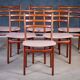 Vintage Mahogany Dining Chairs by Skovby Møbelfabrik, 1970s, Set of 6