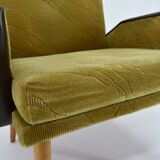 Midcentury Leather Armchairs Designed by Miroslav Navrátil, 1970s